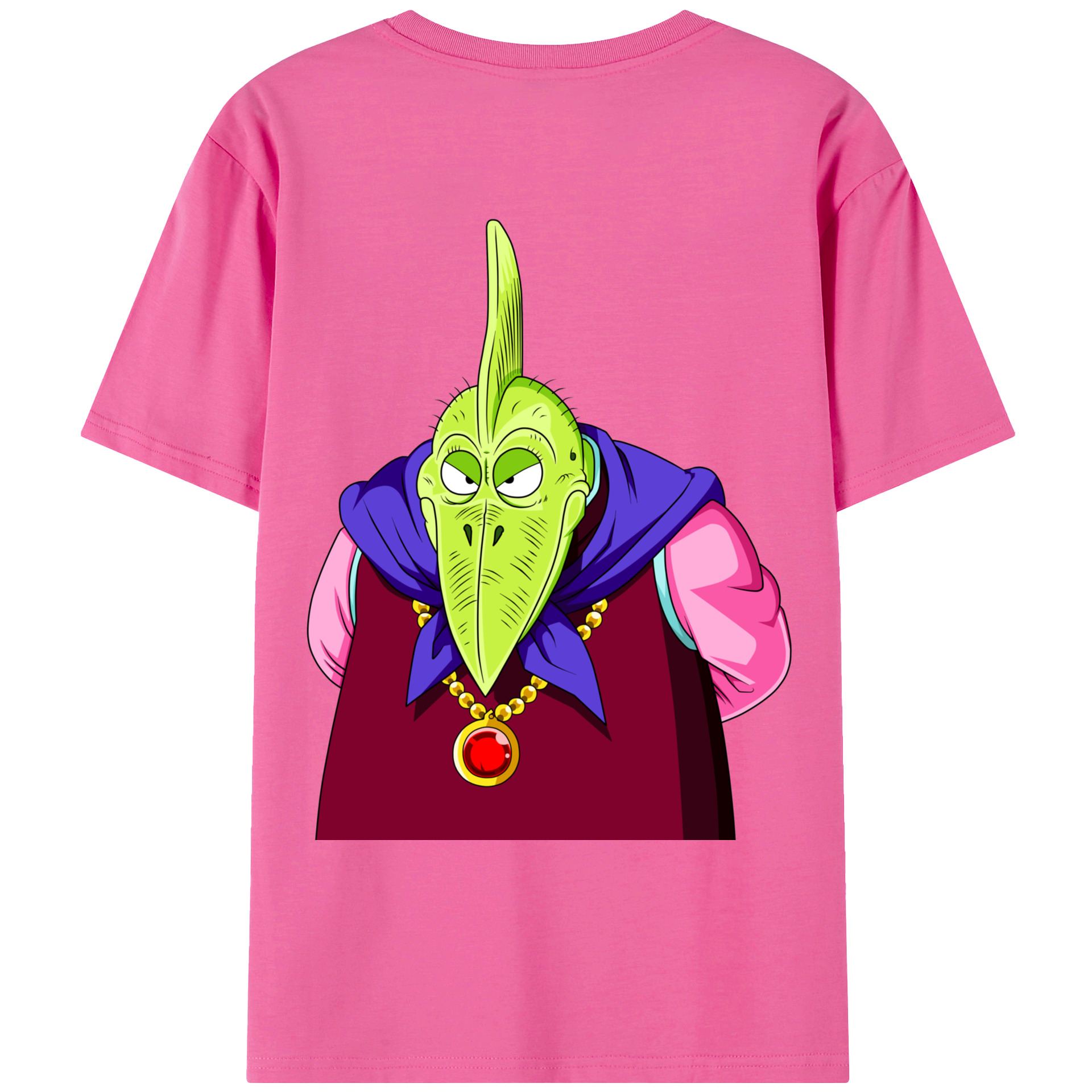 （画像用） ドラゴンボール DRAGON BALL レディース半袖Tシャツ(バックプリント)